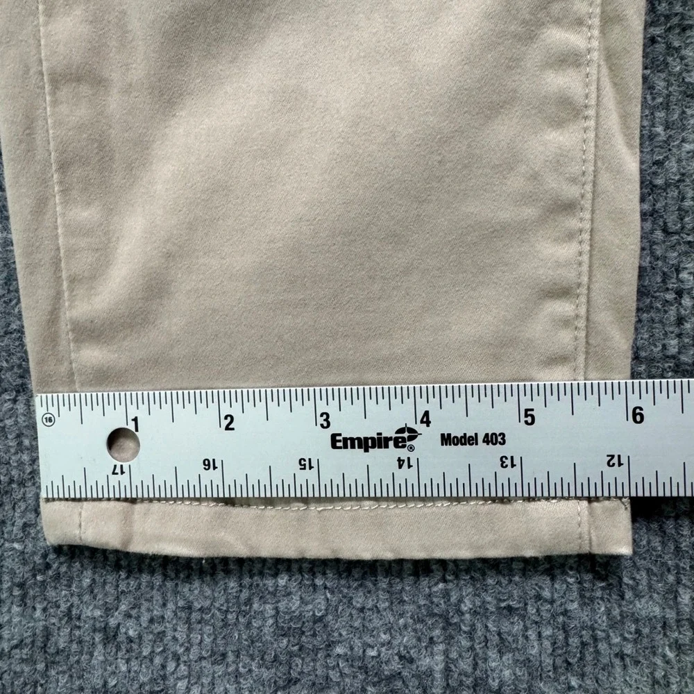 Uniqlo Ultra Stretch Skinny Khaki Pants‎ Mens Size S 27-30 Beige Tapered
